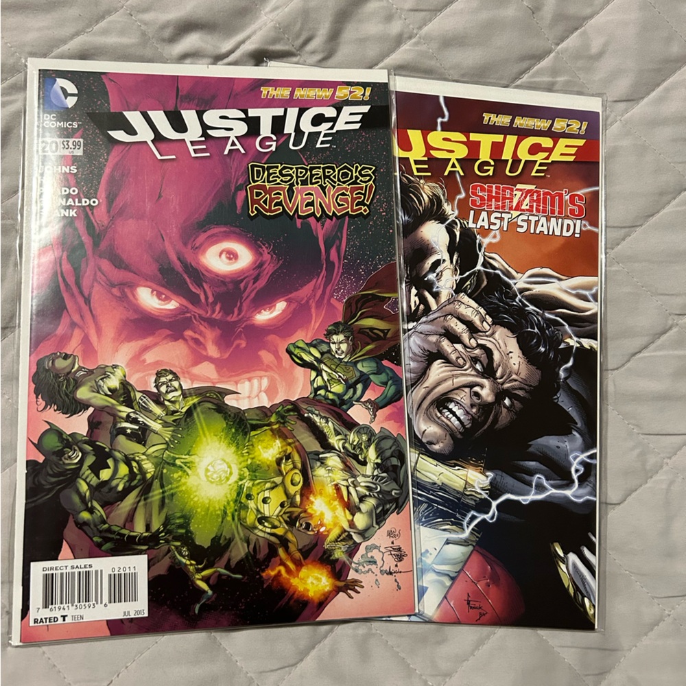 DC COMICS NEW 52 JUSTICE LEAGUE